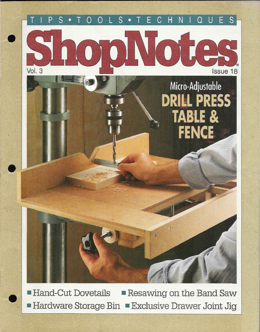 shopnotes 18