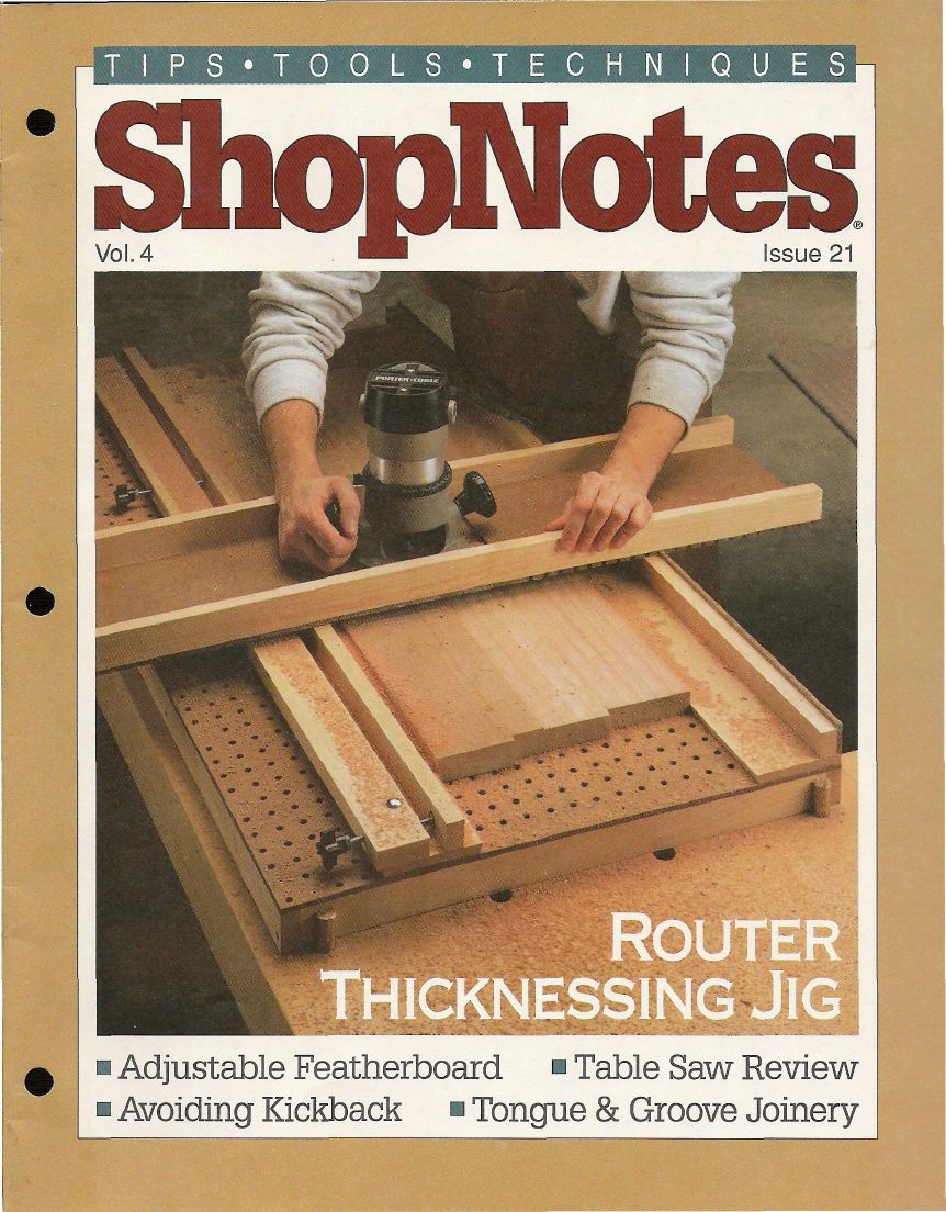 shopnotes 21