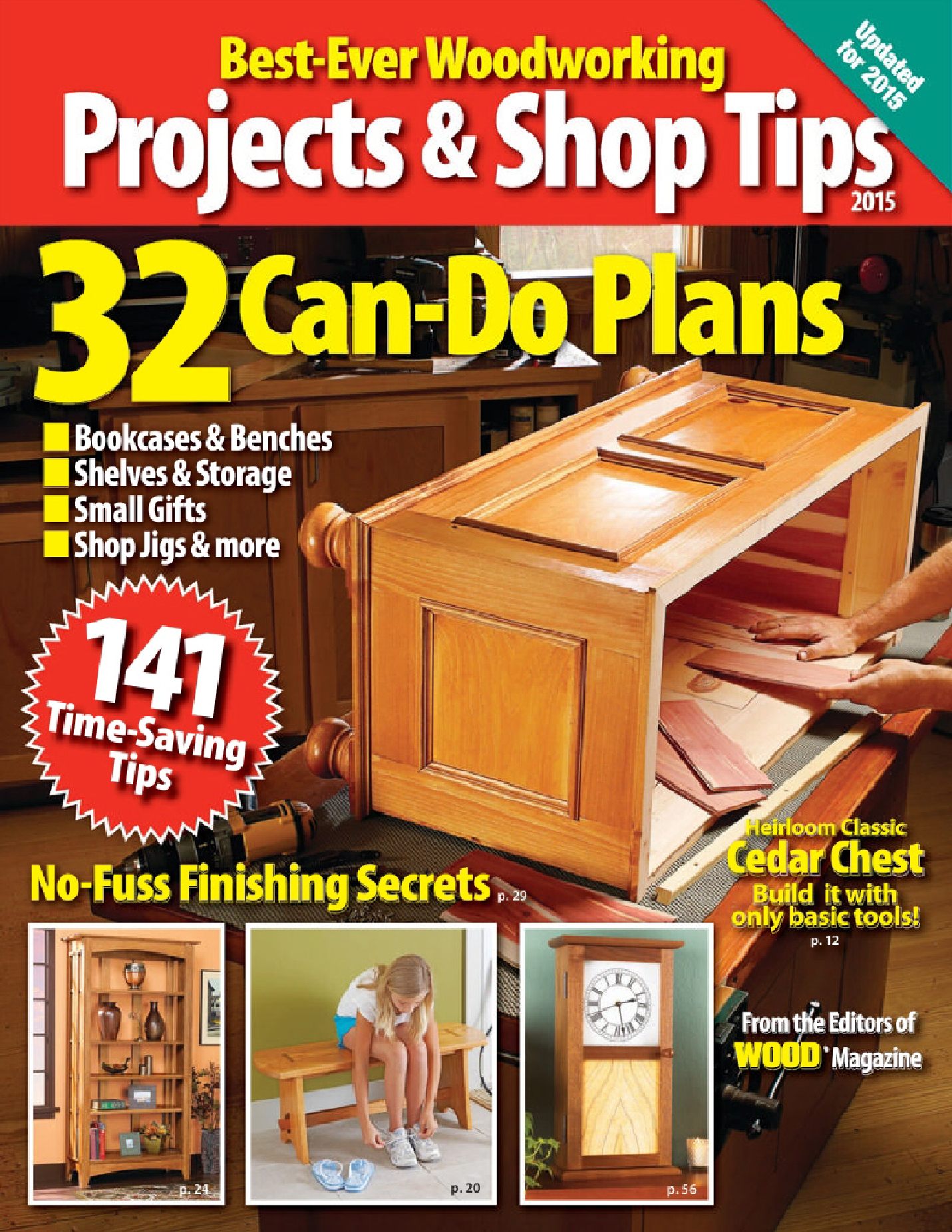 Best Ever Woodworking Projects   Shop Tips 2015 116页