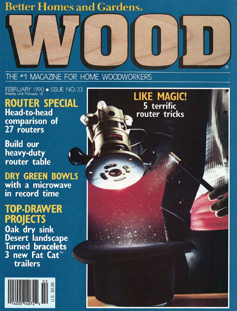 Wood magazine 33 1990