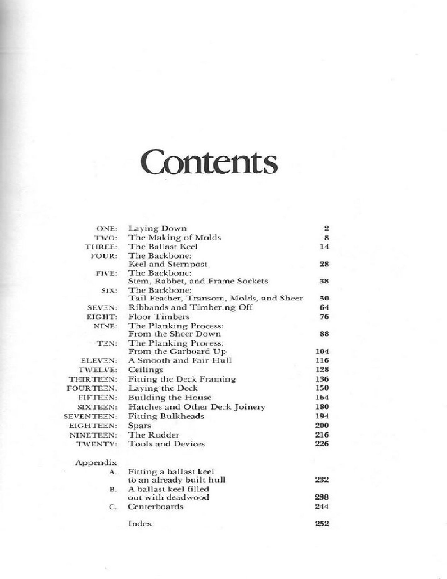 build wooden boat 如何建立一艘木船 260页