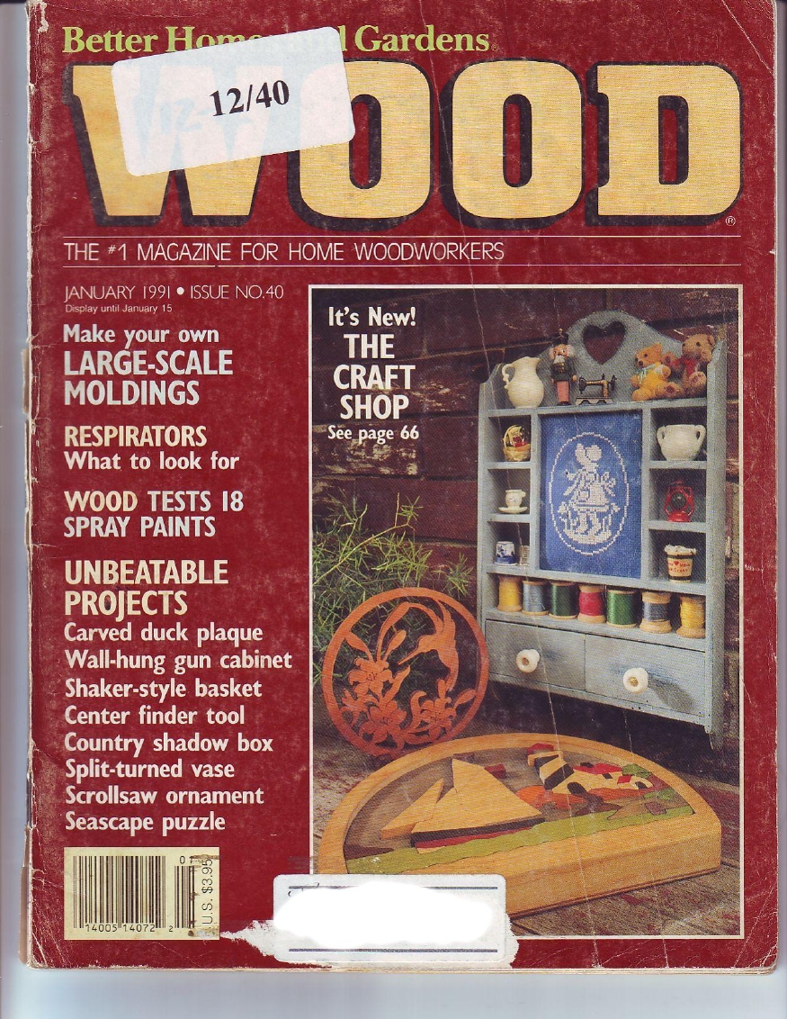 Wood magazine 40 1991
