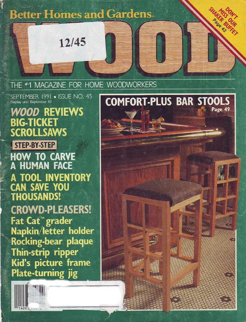 Wood magazine 45 1991