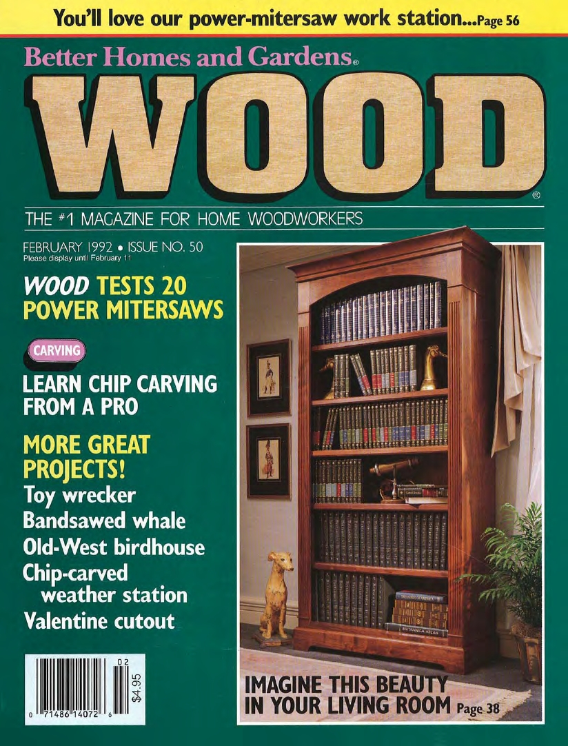 Wood magazine 50 1992
