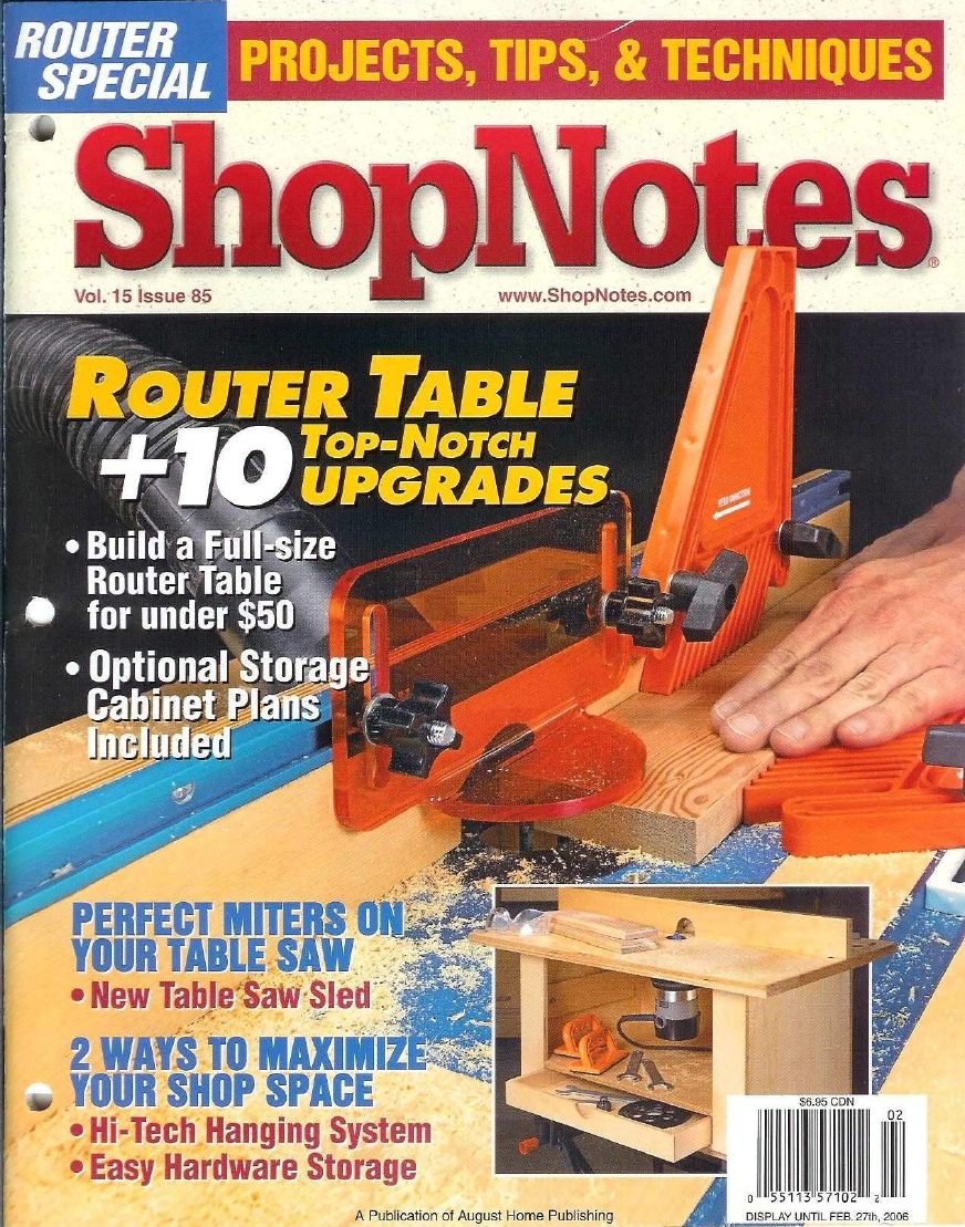 shopnotes 85