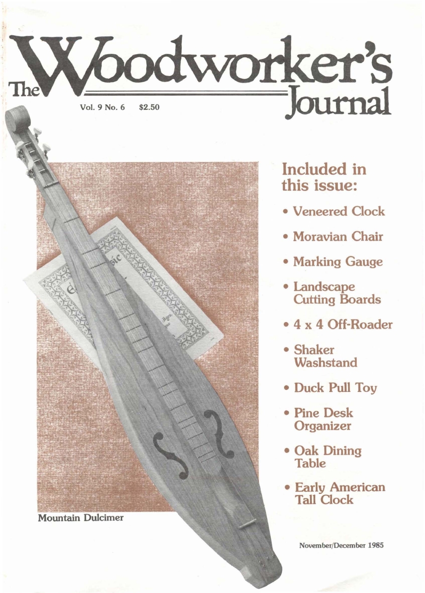 woodworker journal 1985 6