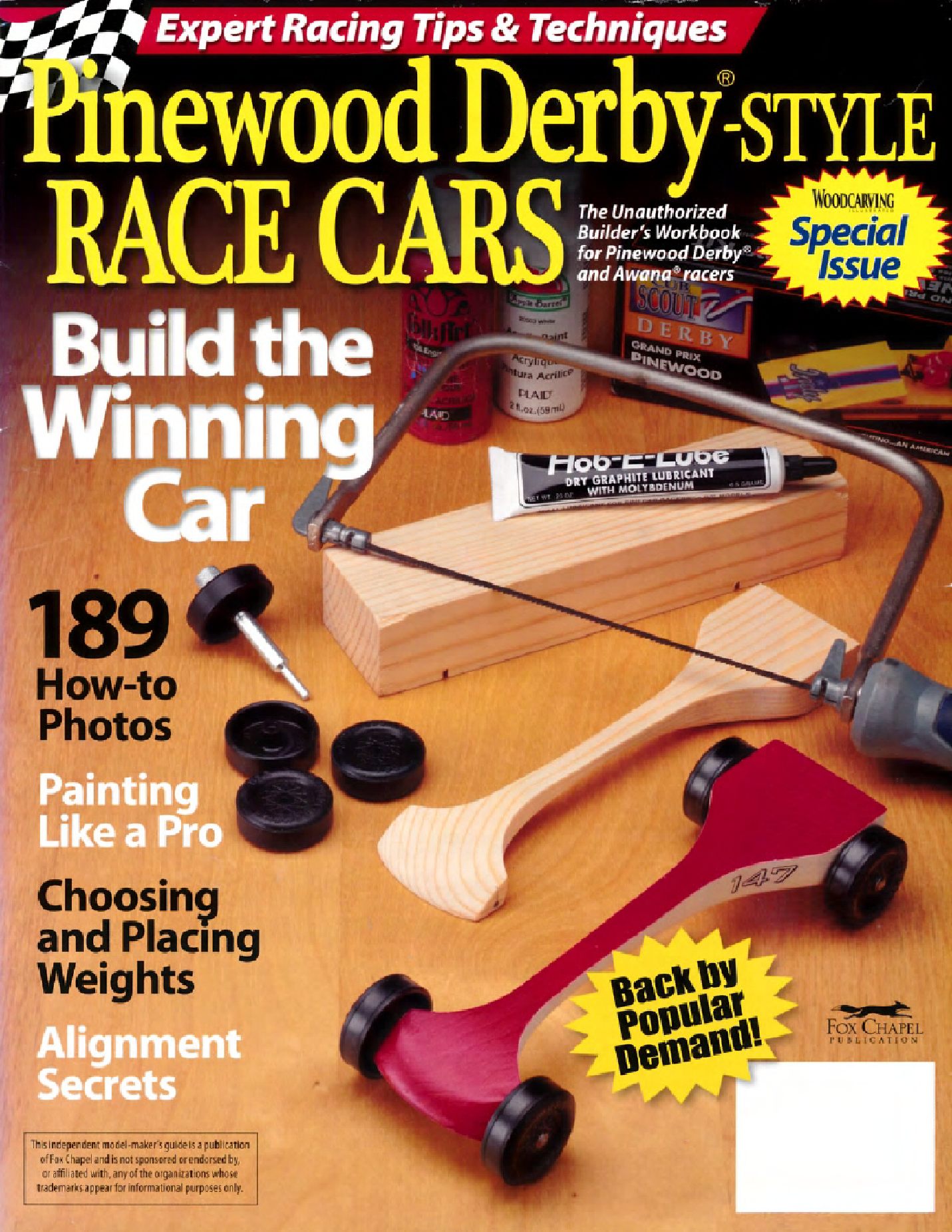 Pinewood Derby Style Race Cars   Woodcarving Special Issue 2013 松林德比樣式種族汽車  116页