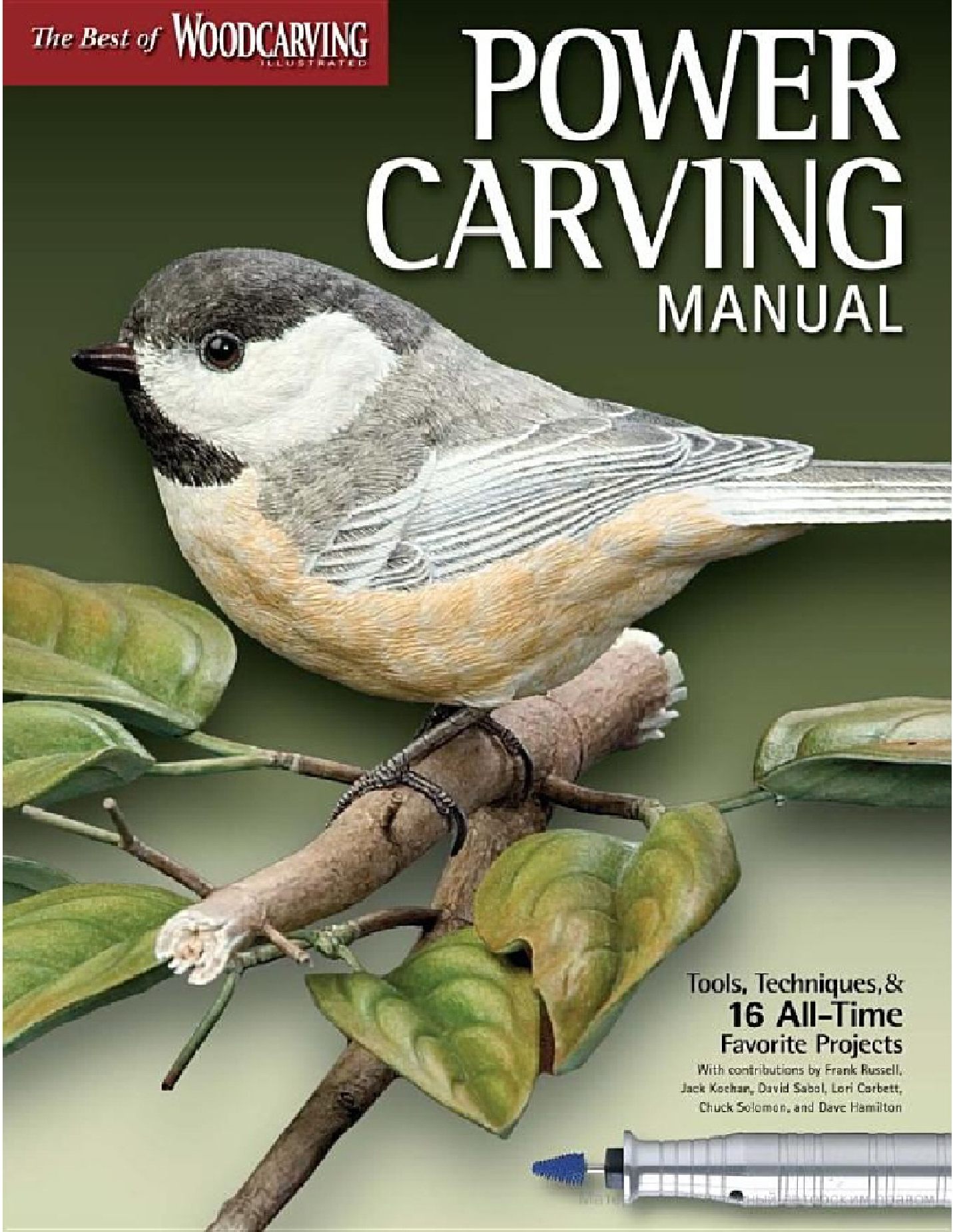 Power Carving Manual Tools, Techniques, and 12 All Time Favorite Projects 2009 電力雕刻手動工具 149页