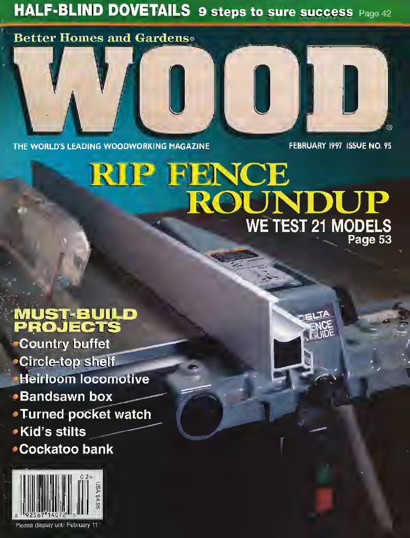 Wood magazine 95 1997