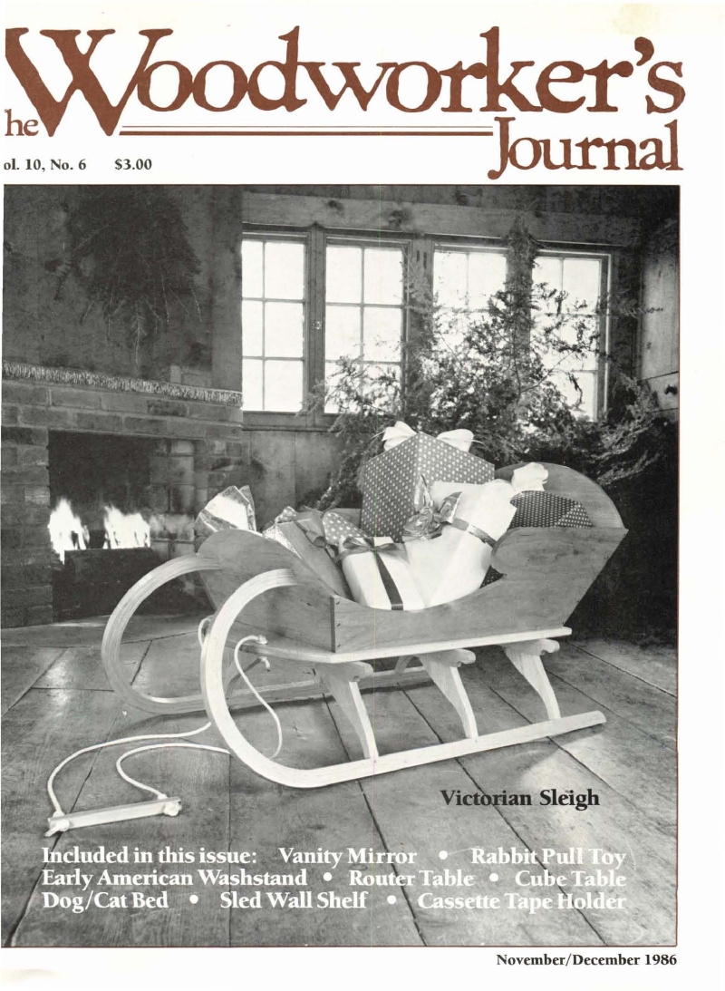 woodworker journal 1986 6