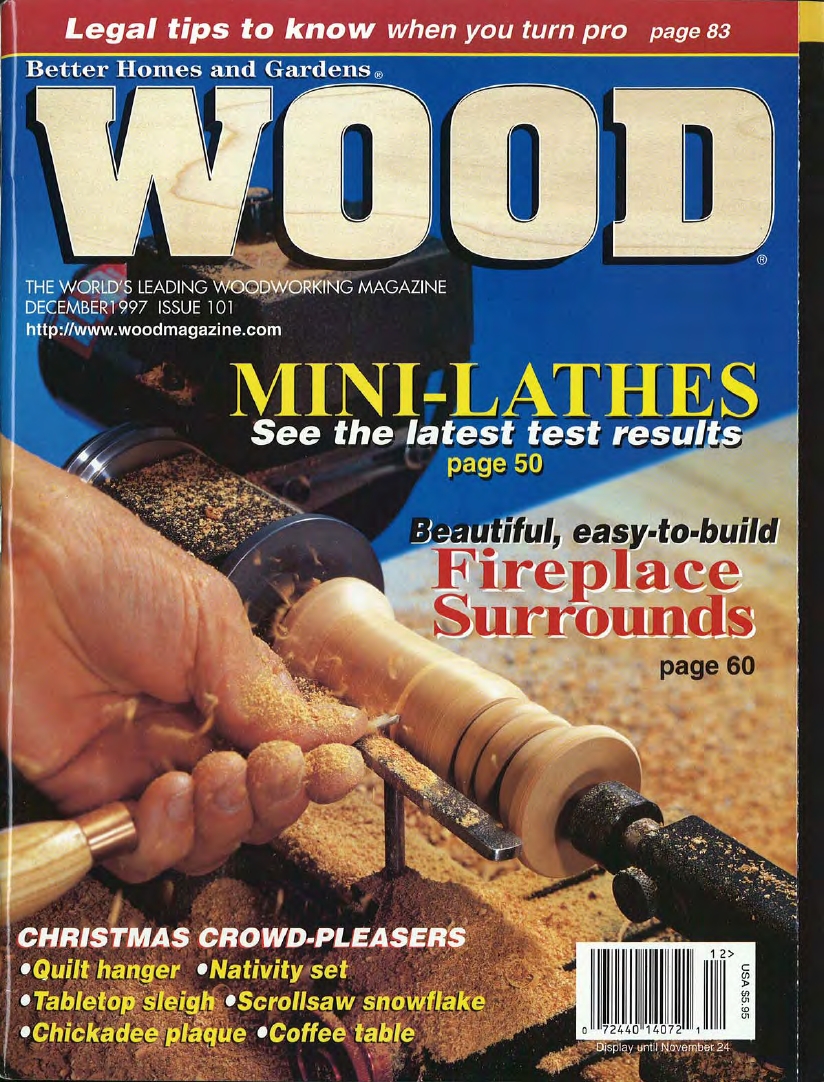 Wood magazine 101 1997
