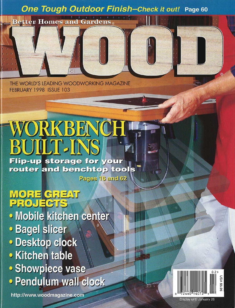 Wood magazine 103 1998