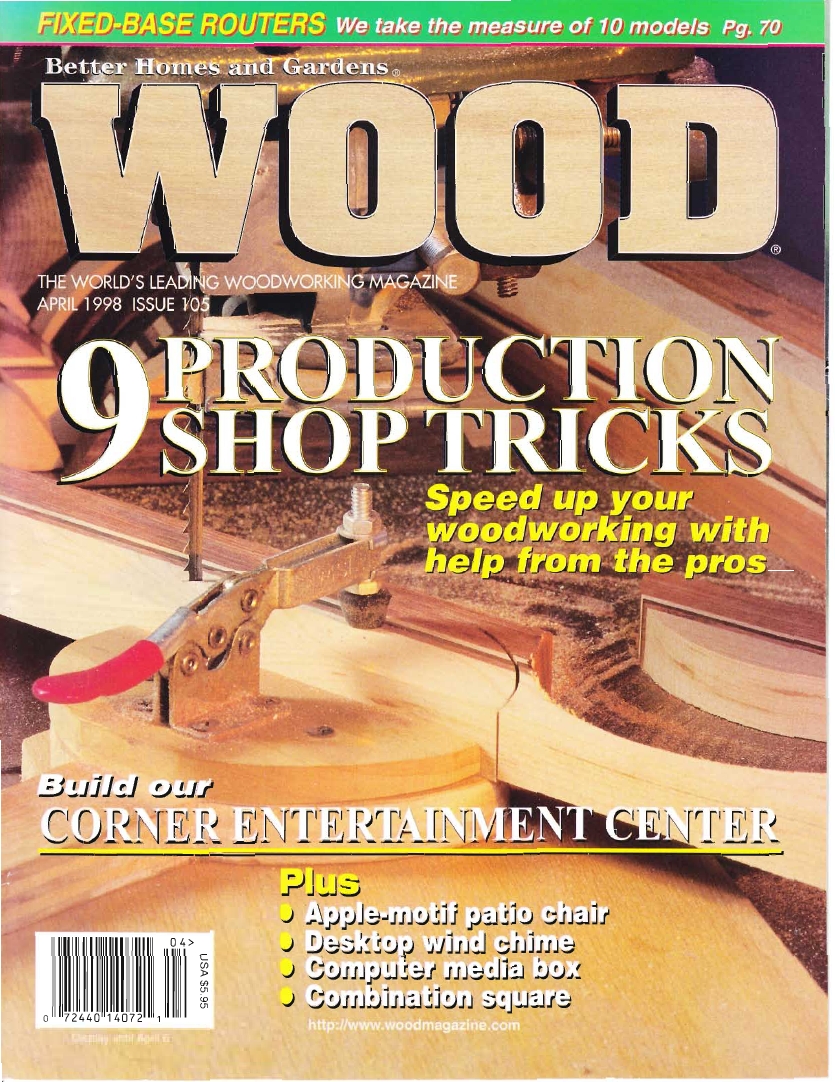 Wood magazine 105 1998