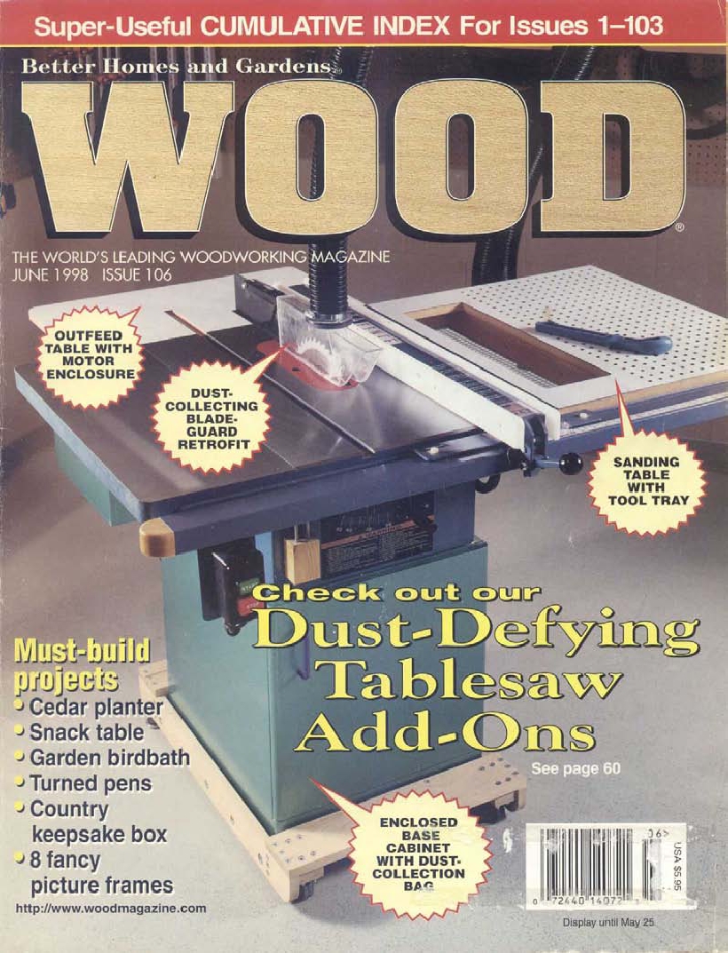 Wood magazine 106 1998