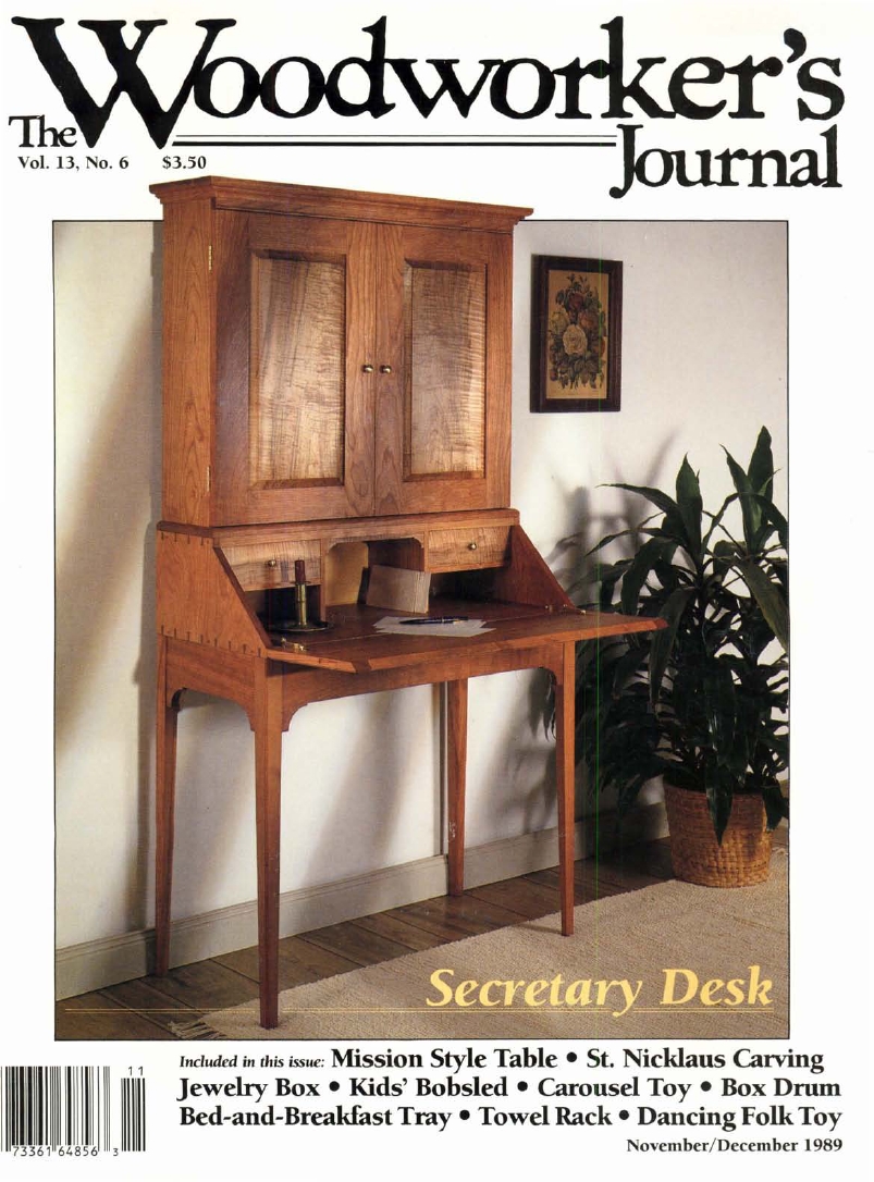 woodworker journal 1989 6