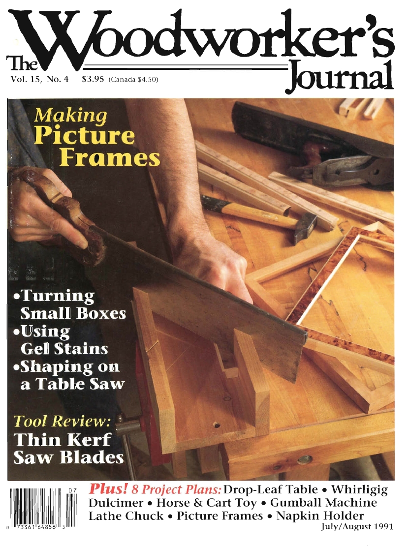 woodworker journal 1991 4