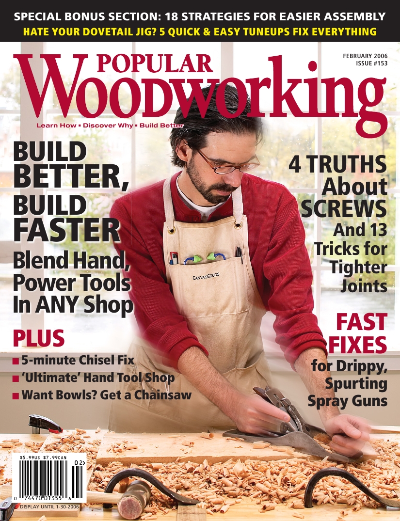 Popular woodworking 153