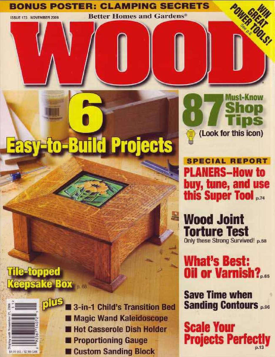 Wood magazine 173 2006
