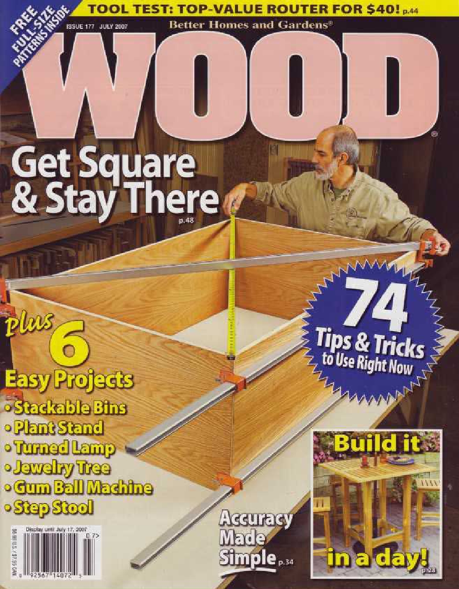 Wood magazine 177 2007