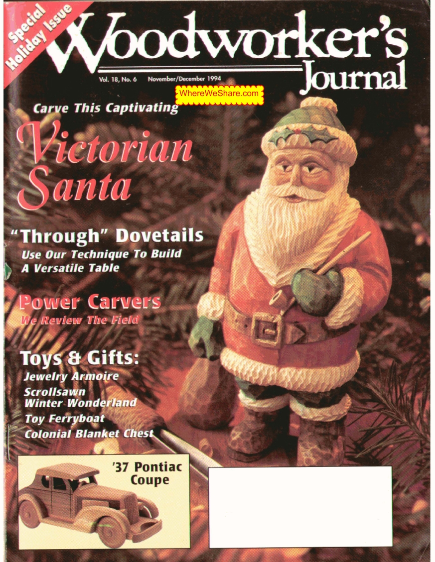 woodworker journal 1994 6
