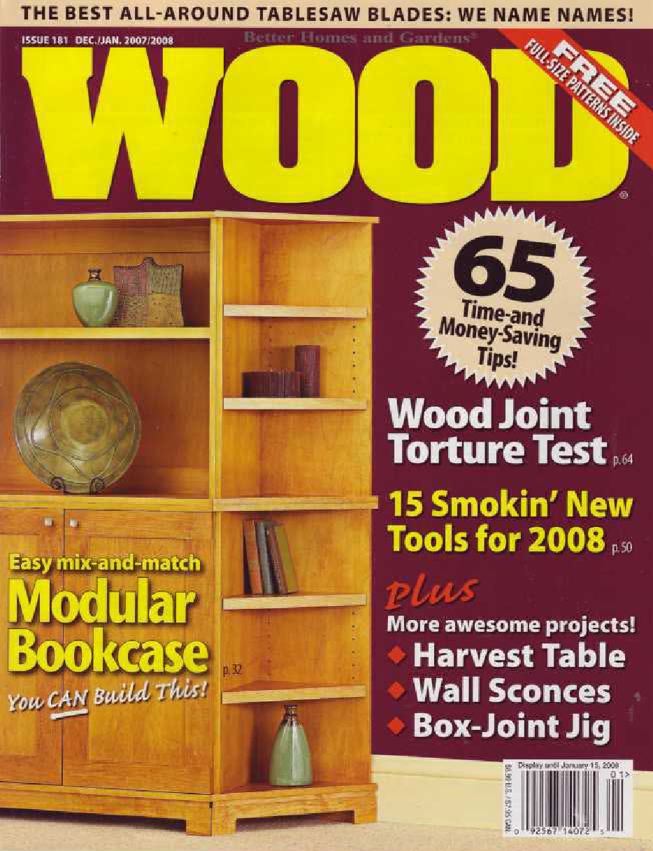 Wood magazine 181 2007