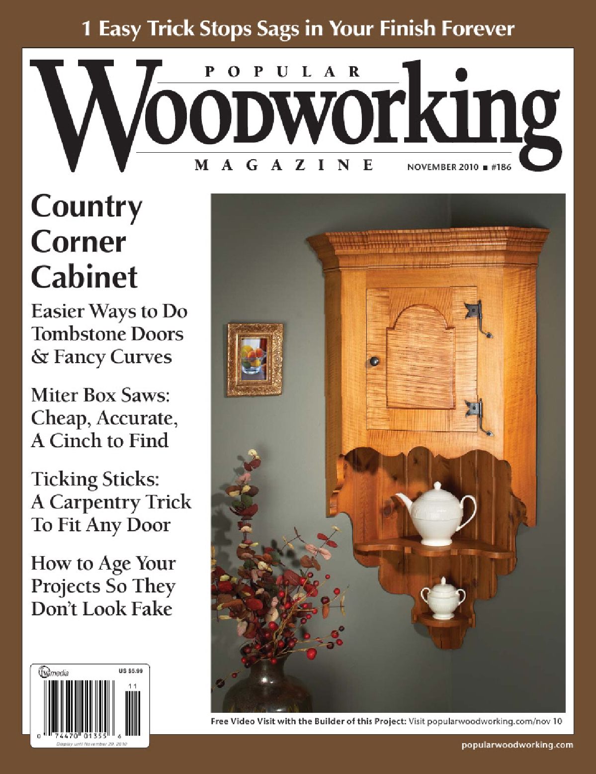 Popular woodworking 186
