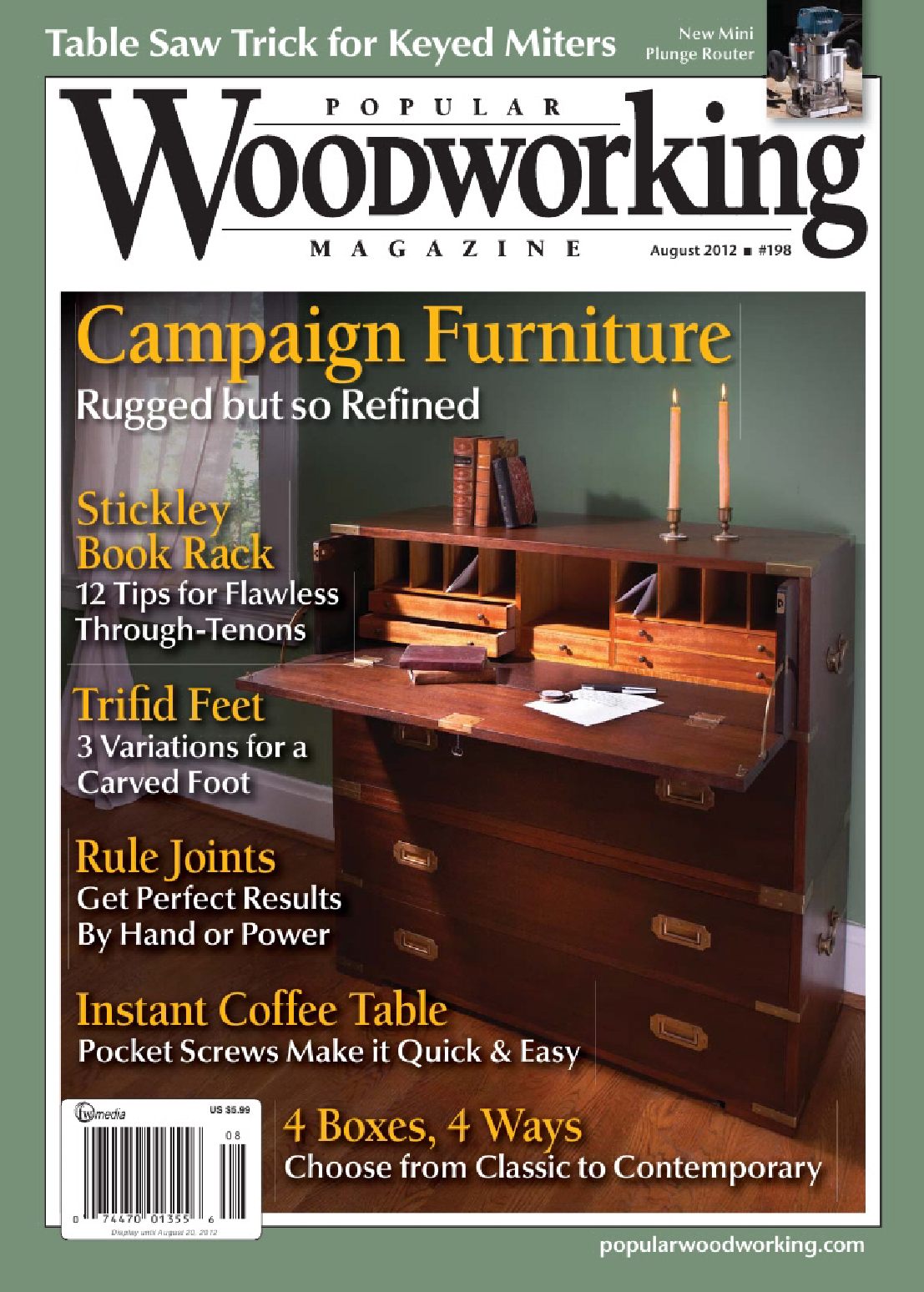 Popular woodworking 198