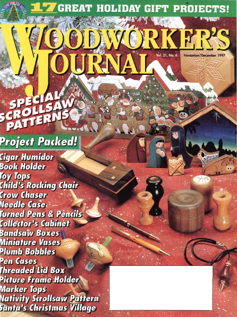 woodworker journal 1997 6