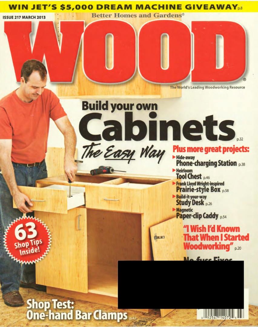 Wood magazine 217 2013