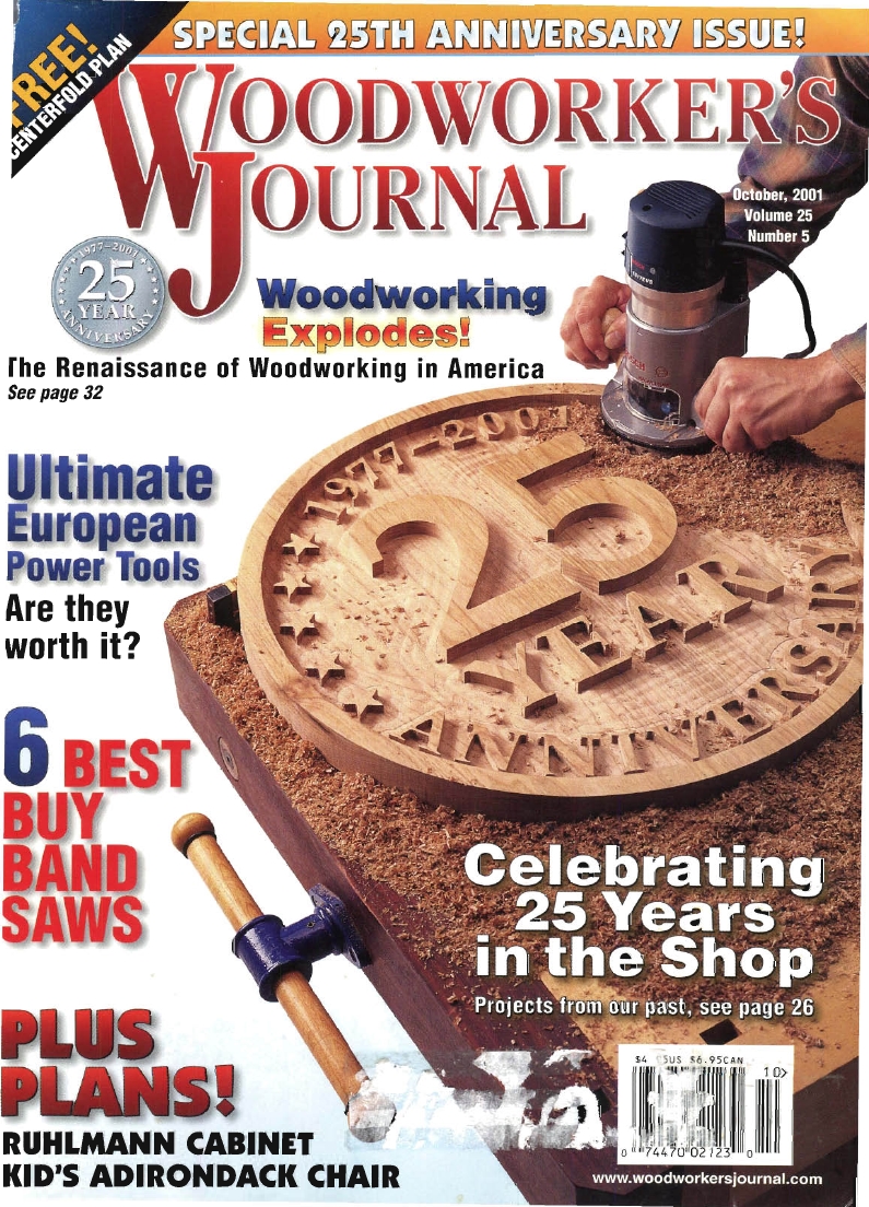 woodworker journal 2001 5