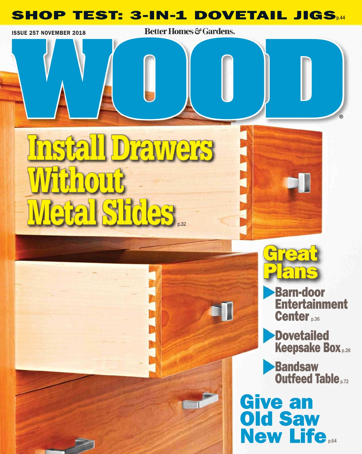 Wood magazine 257 2018