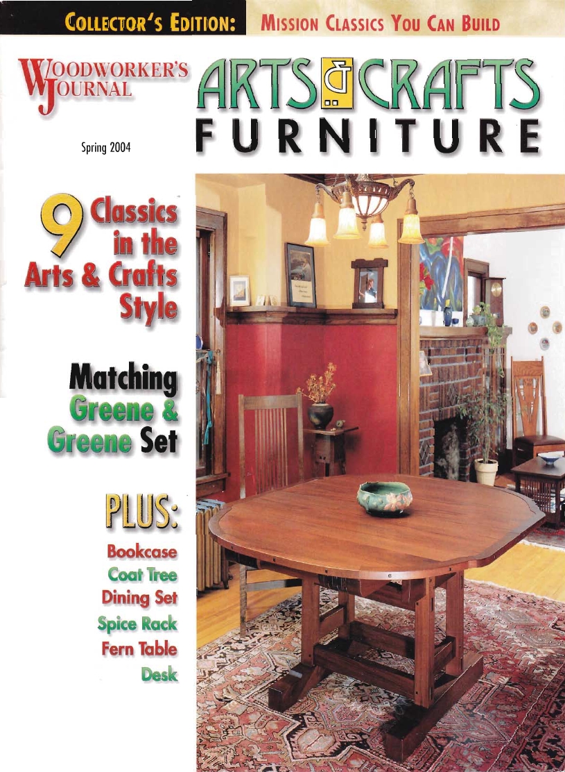 woodworker journal 2004 spring