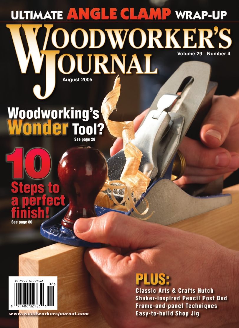 woodworker journal 2005 4