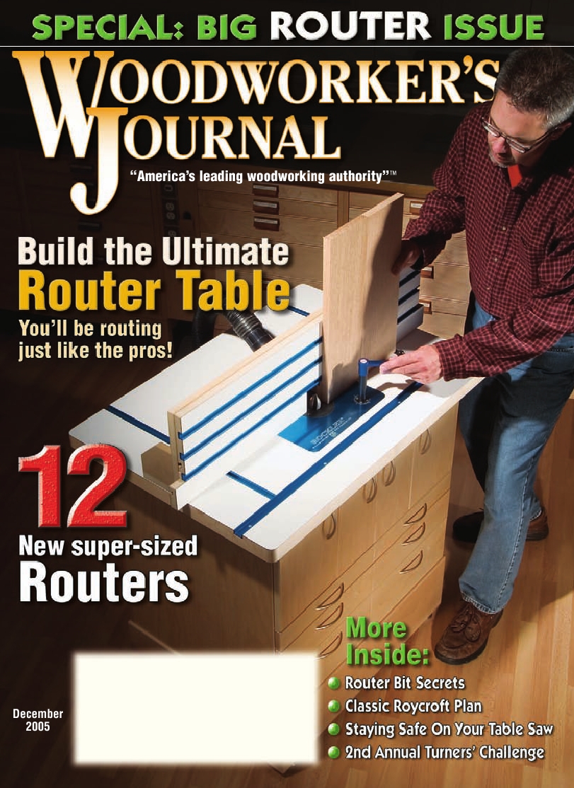 woodworker journal 2005 6