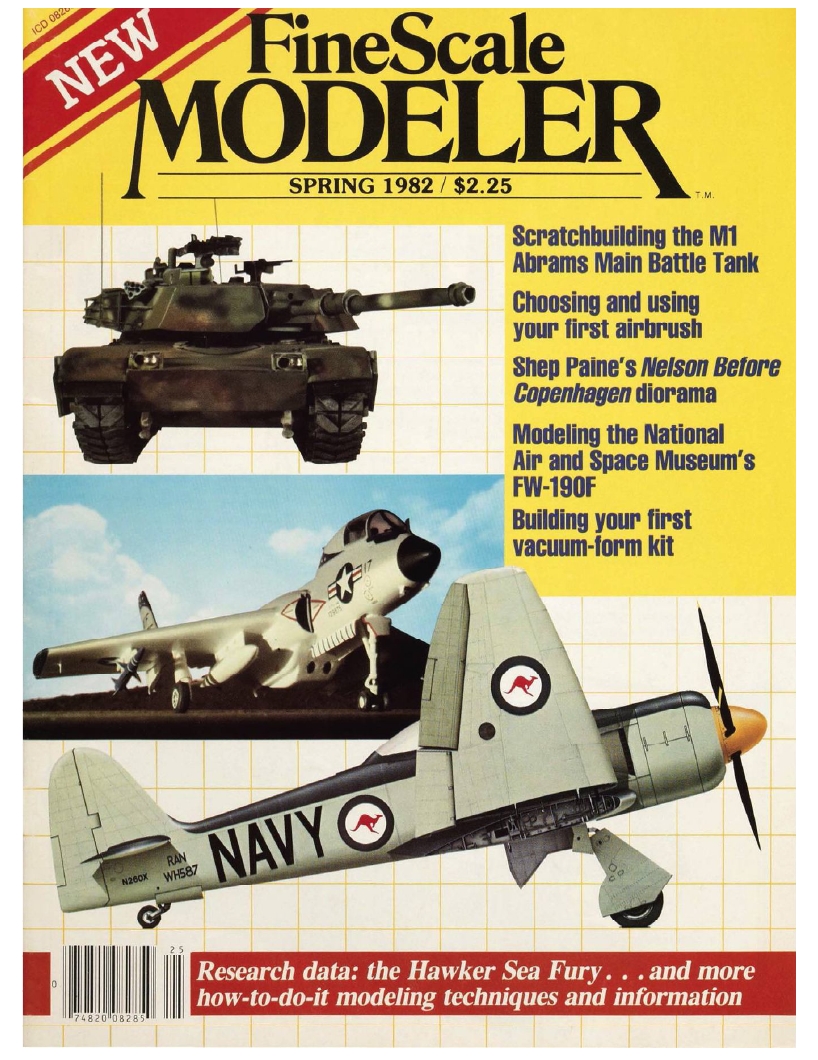 FineScale Modeler 1982-Spring