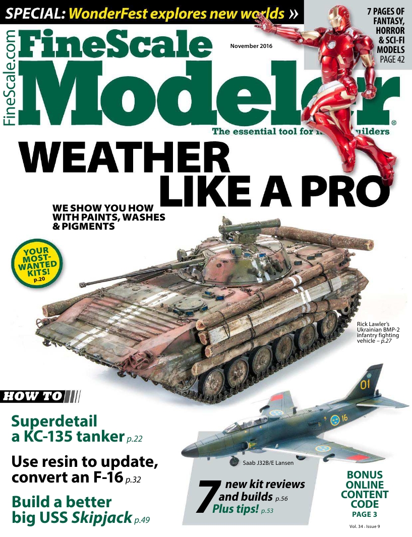 FineScale Modeler 2016-11 (Vol34-09)