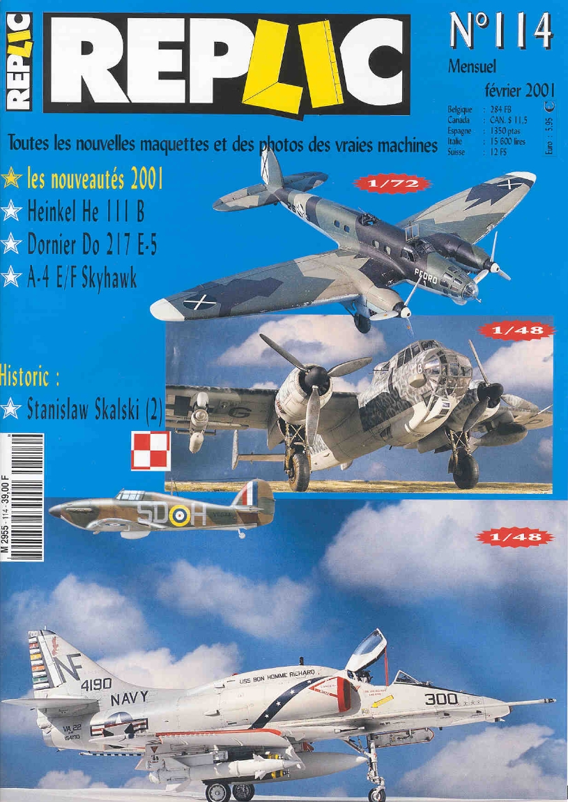 Replic 114 – He 111B, Do 217 E-5, A-4E Skyhawk