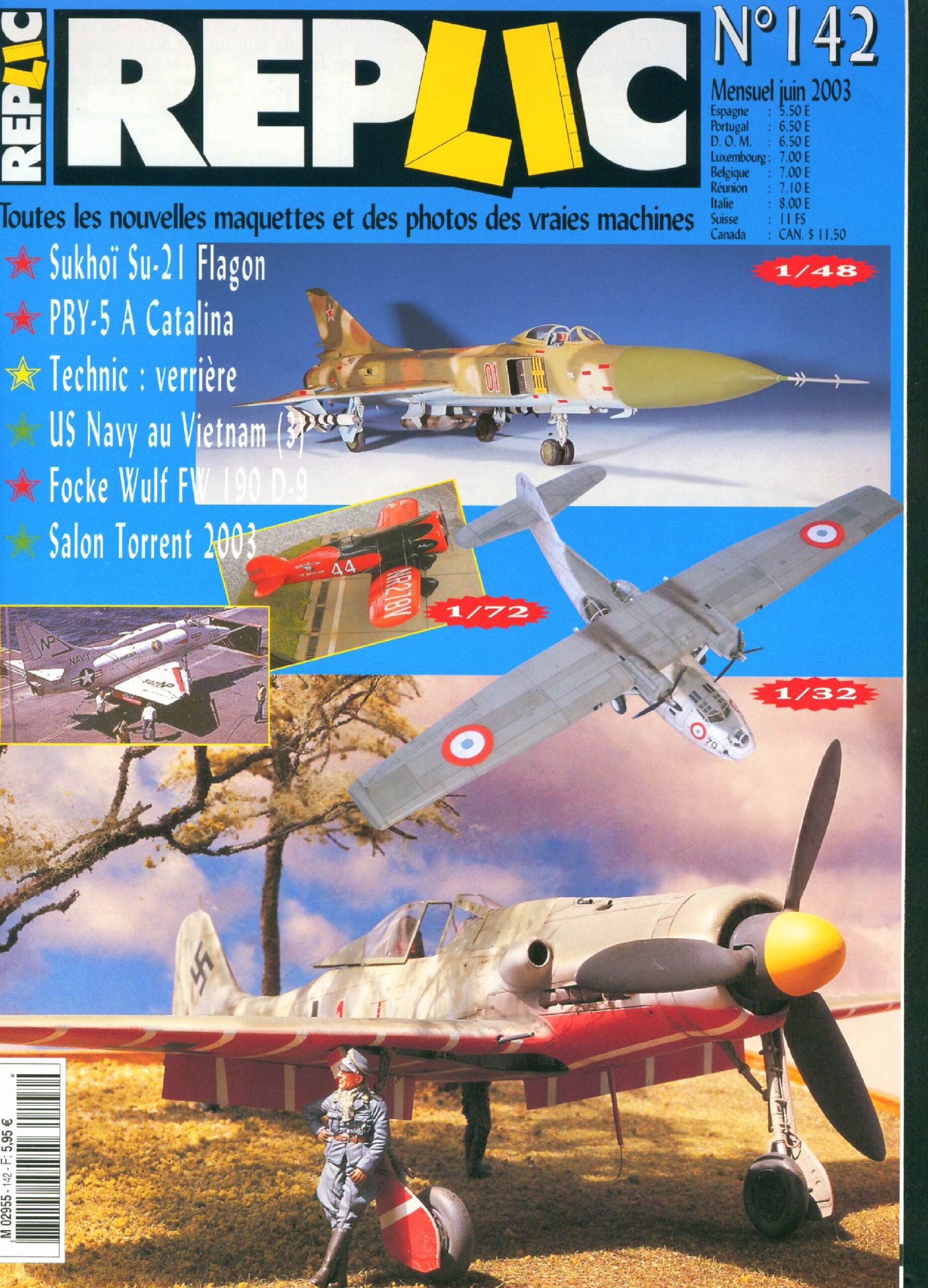 Replic 142 – Su-15, PBY-5a Catalina, FW-190 D