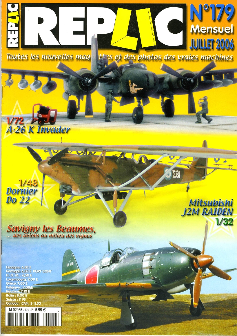 Replic 179 – A-26K, Do-22, Raiden