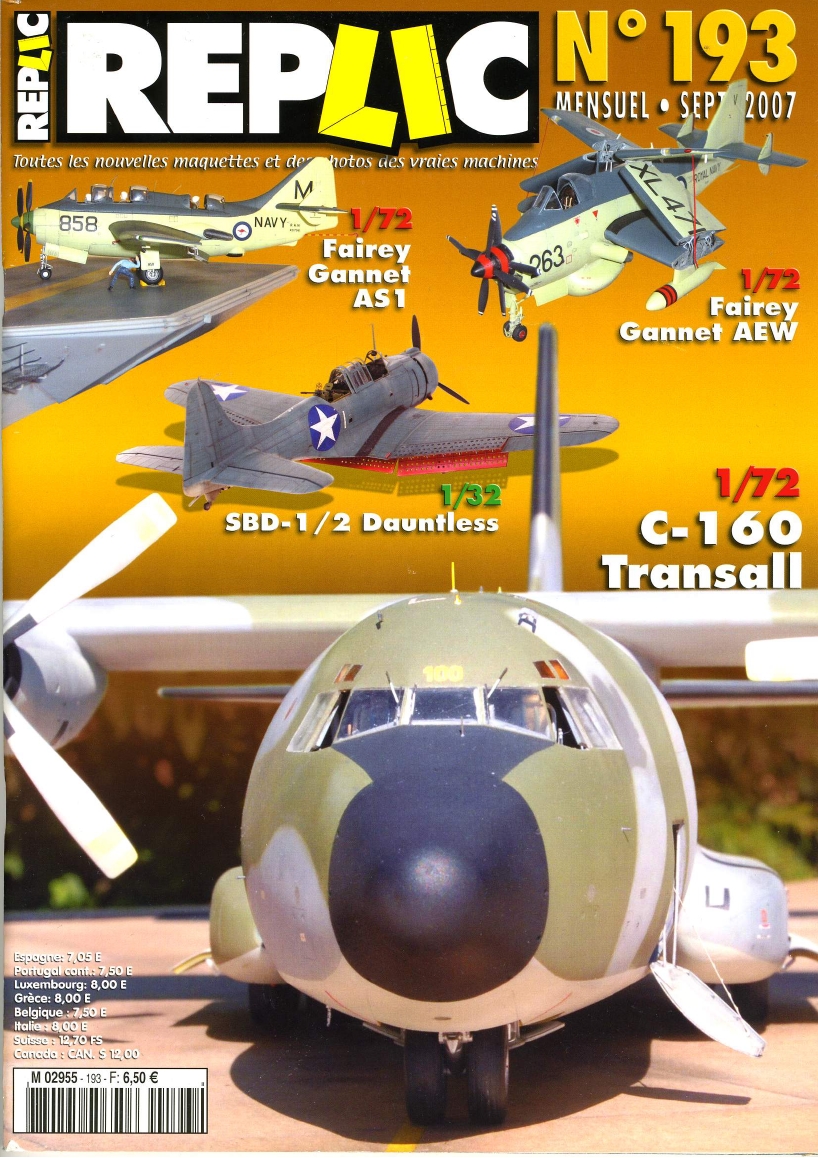 Replic 193 – Gannet, Dountless, Transal