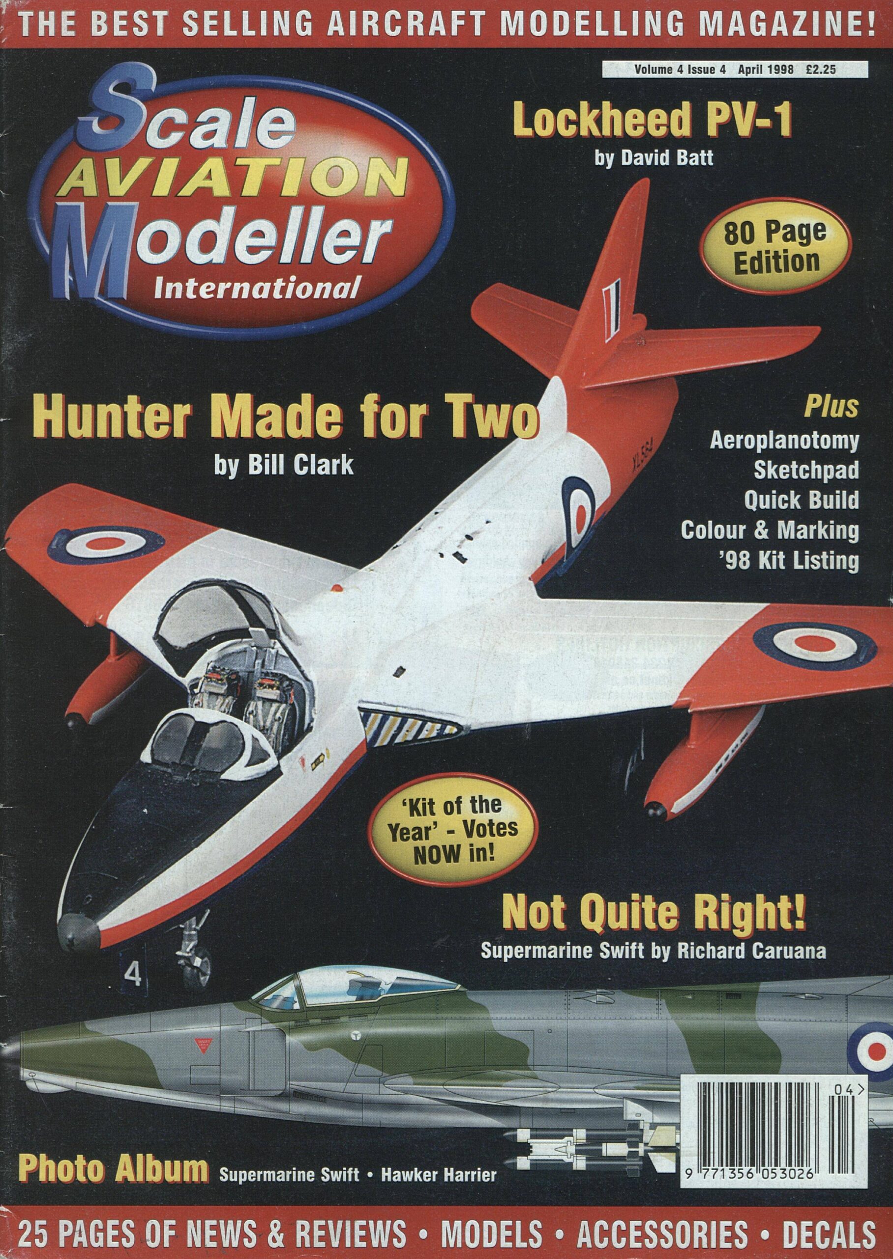 Scale Aviation Modeller International 1998-04