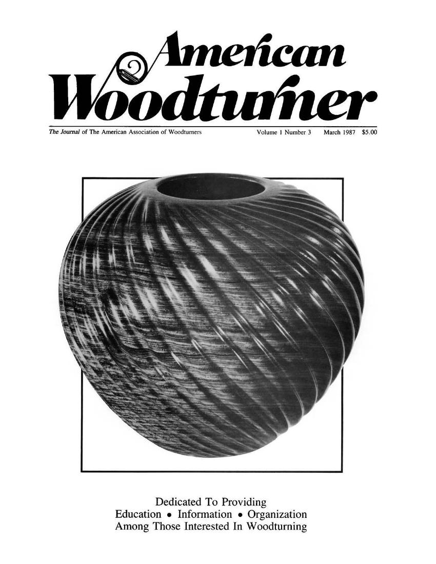 American woodturner 01-03March 1987