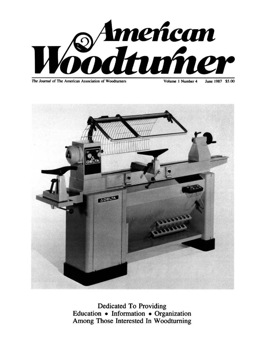 American woodturner 01-04June 1987