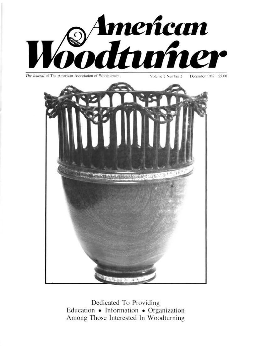 American woodturner 02-02December 1987
