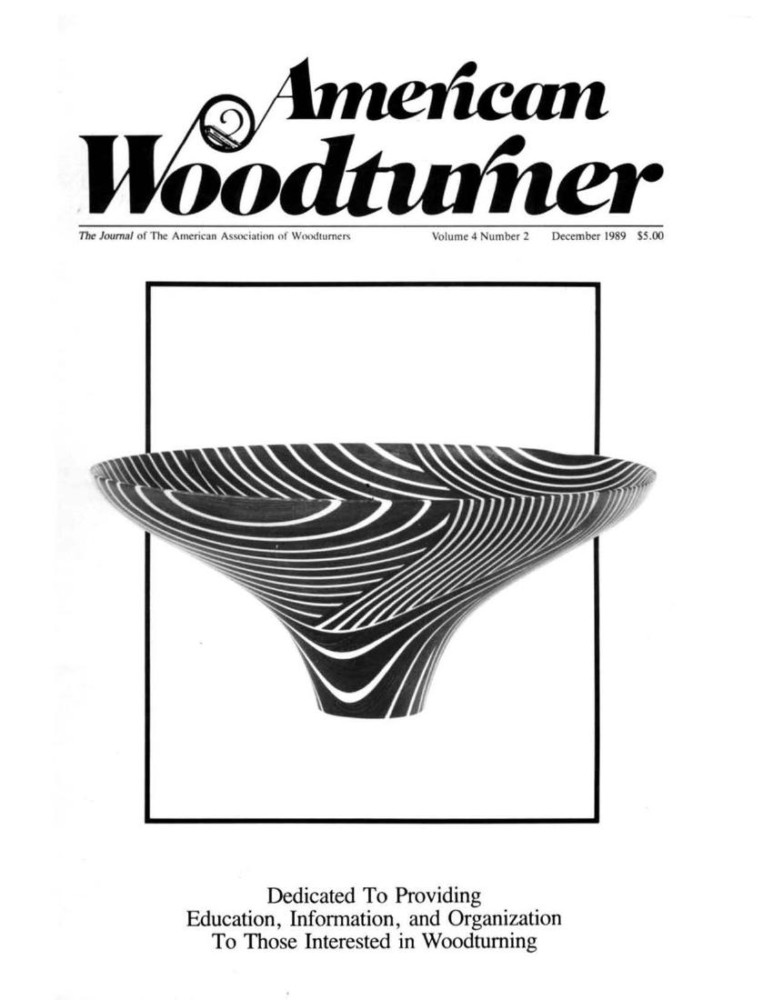 American woodturner 04-02December 1989