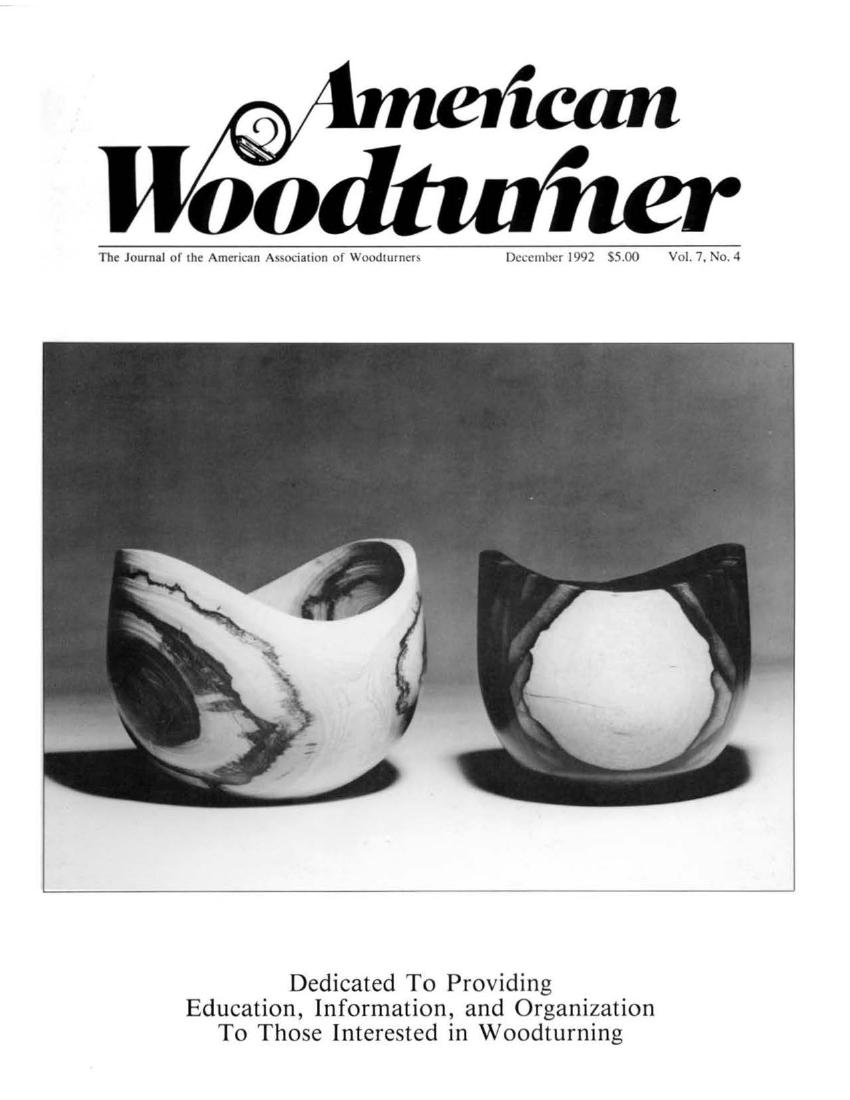American woodturner 07-04December 1992