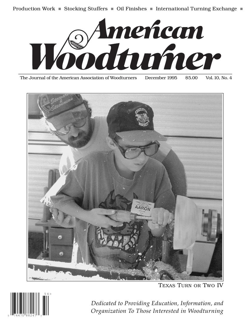 American woodturner 10-04December 1995