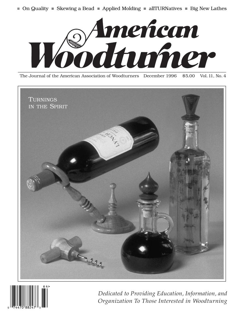 American woodturner 11-04December 1996