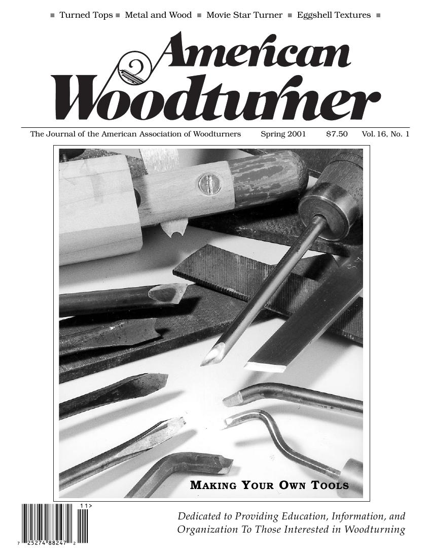 American woodturner 16-01Spring 2001