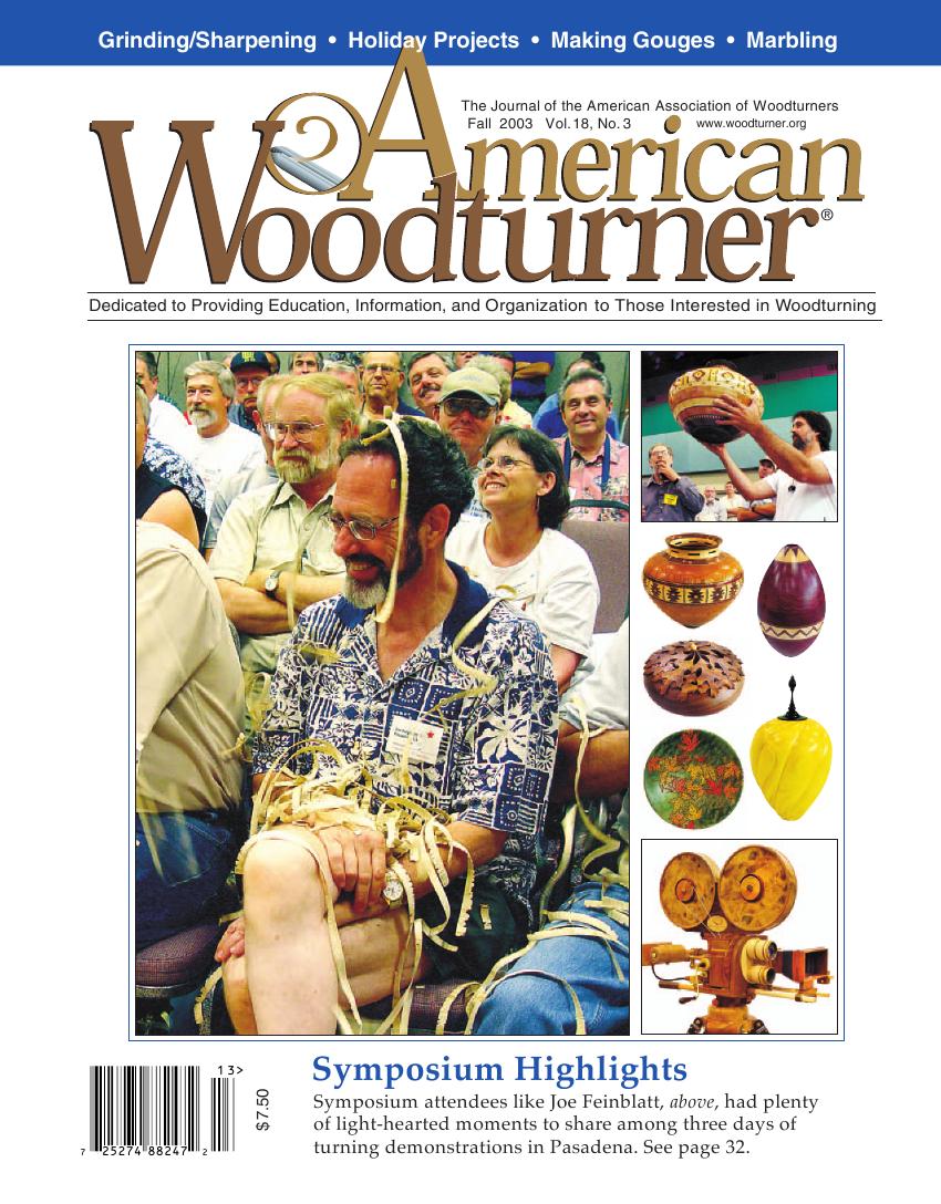 American woodturner 18-03Fall 2003